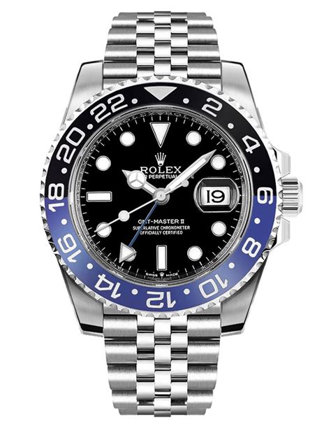 rolex gmt master 2 black.